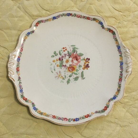 Vintage Old Staffordshire Johnson Bros England MARLOW Small Serving Platter - Picture 5 of 9
